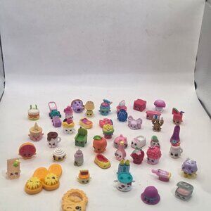 Shopkins Lot 40+ Assorted Mini Figures Collectible Toys Mixed Bundle